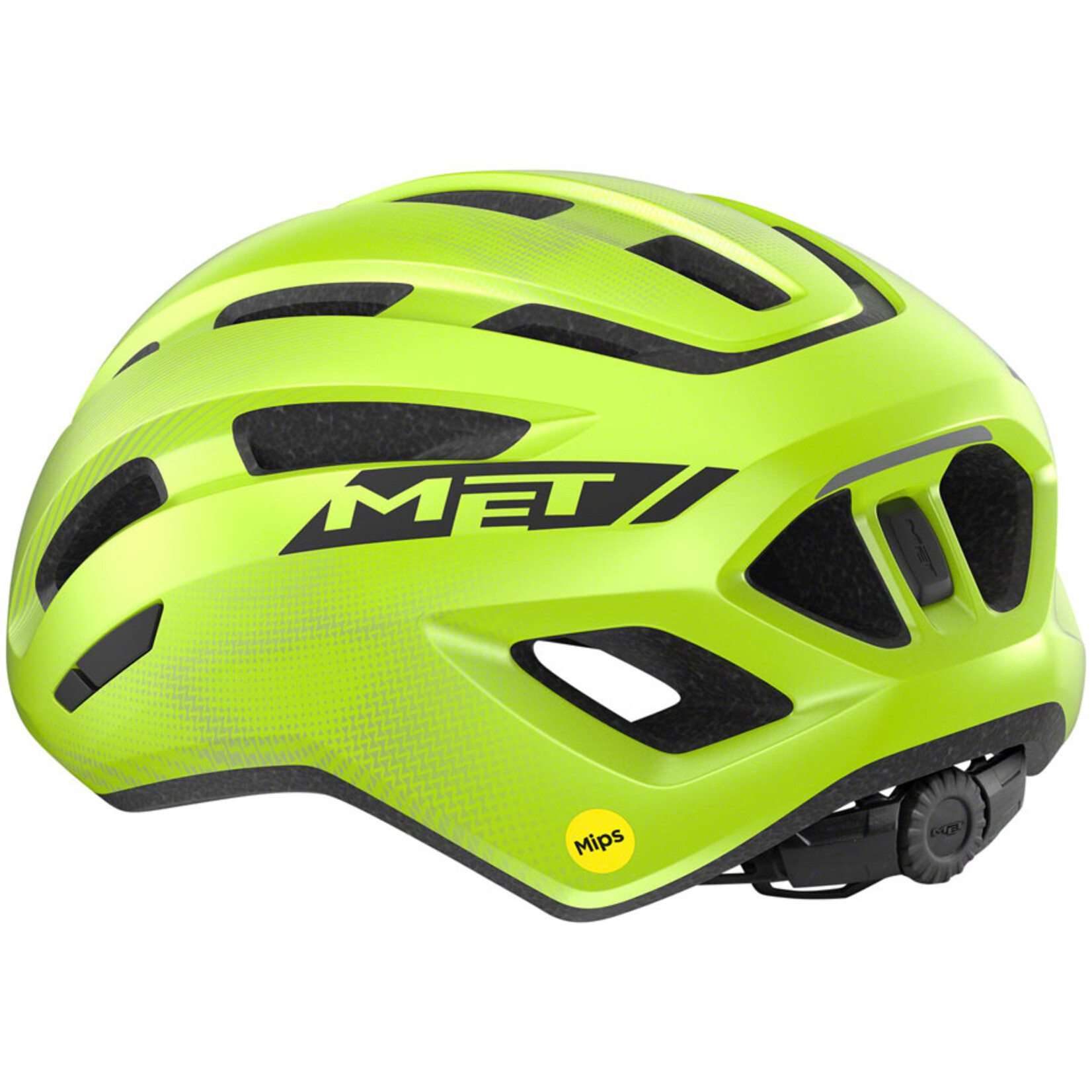 MET Helmets MET Miles MIPS Helmet - Fluorescent Yellow, Glossy, Small/Medium