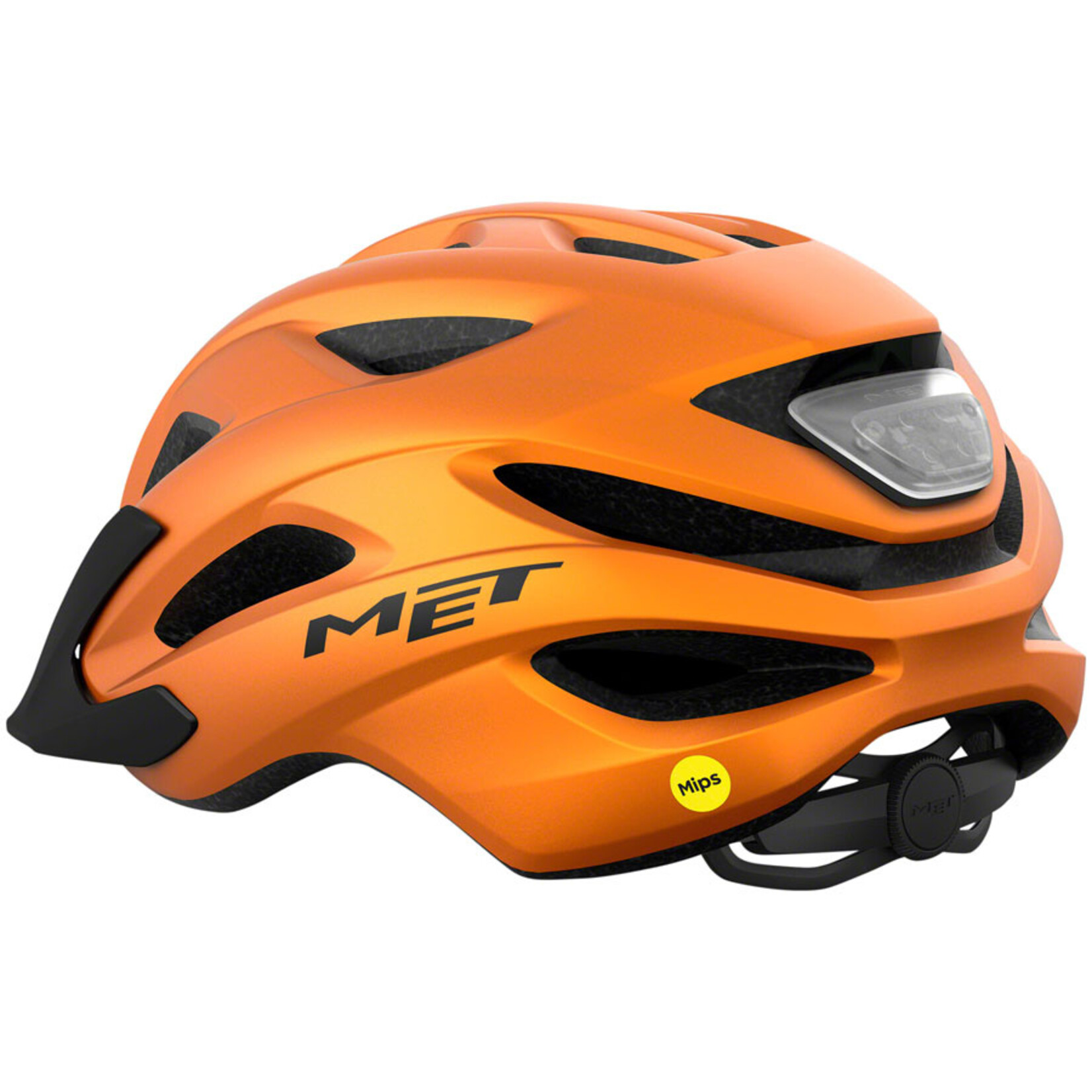 MET Helmets MET Crossover MIPS Helmet - Orange, One Size