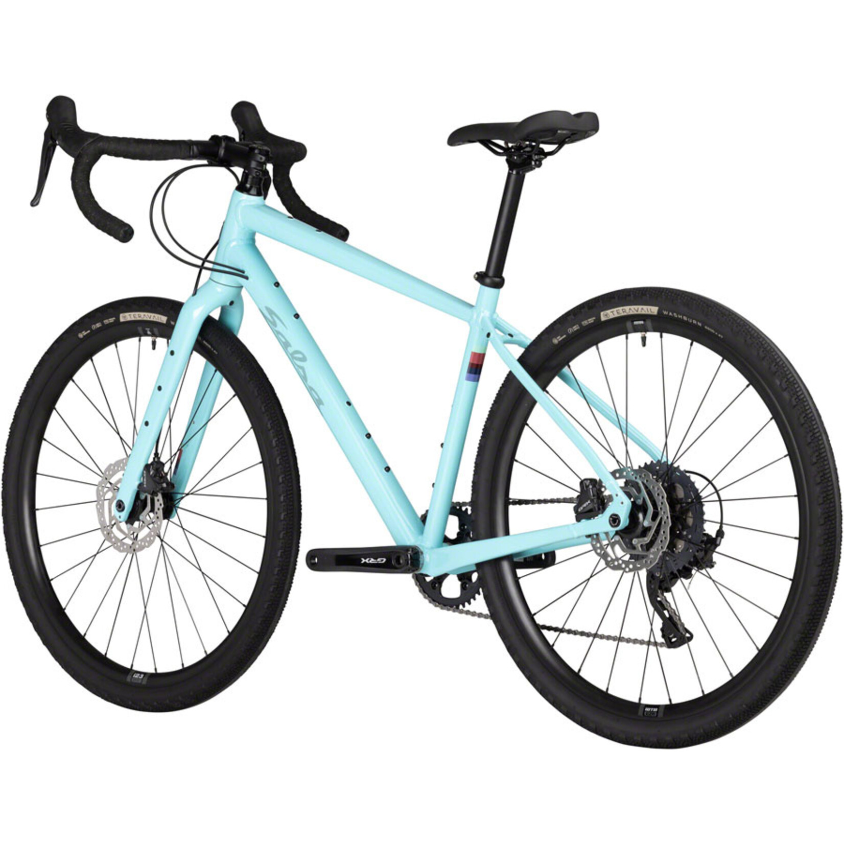 Salsa Salsa Journeyer 2.1 GRX 810 650 Bike - 650b, Aluminum, Aqua, 53cm