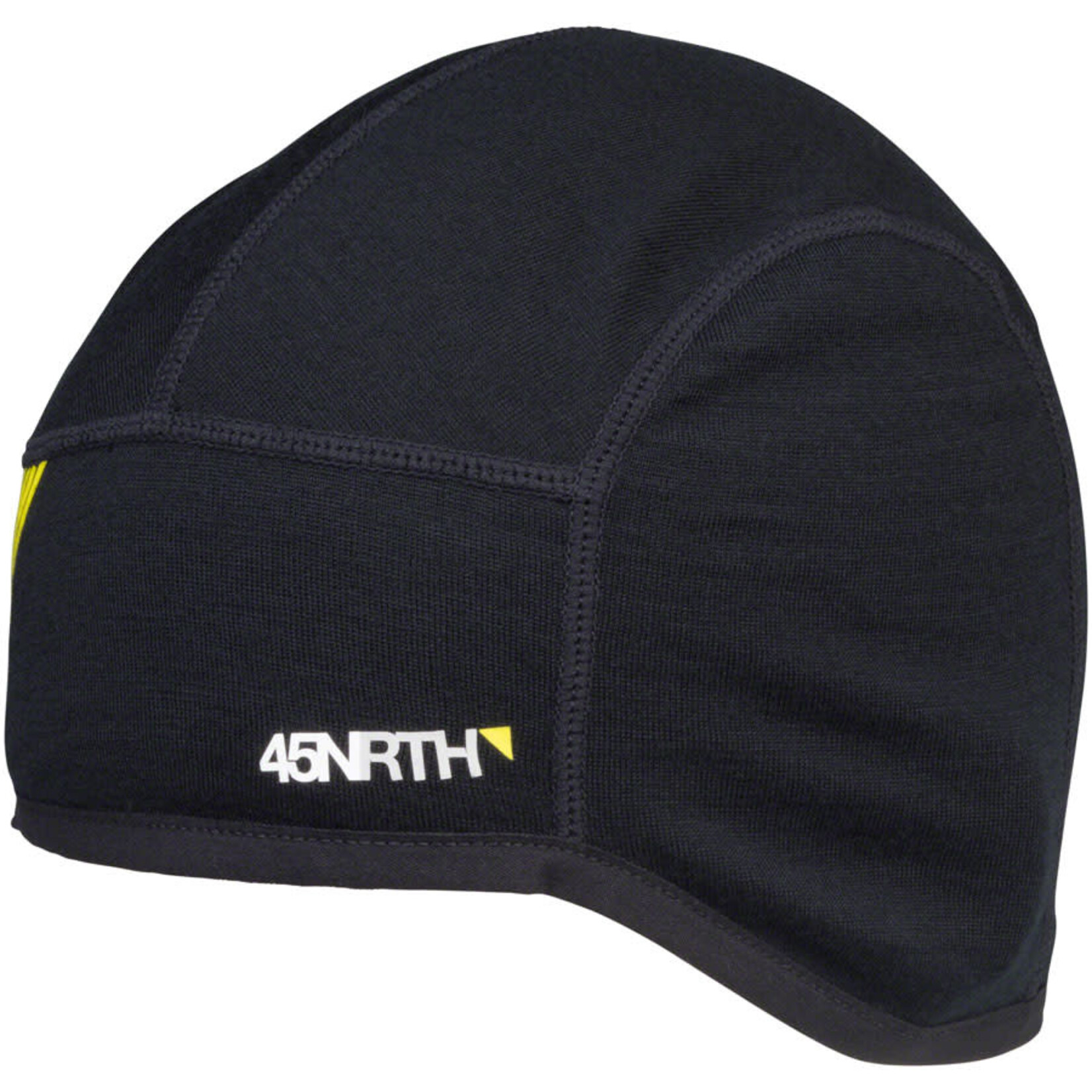 45NRTH Stavanger Helmet Liner Hat: Black LG/XL