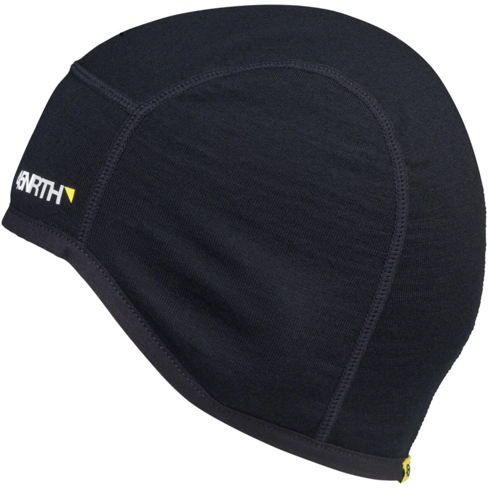 45NRTH Stavanger Helmet Liner Hat: Black LG/XL