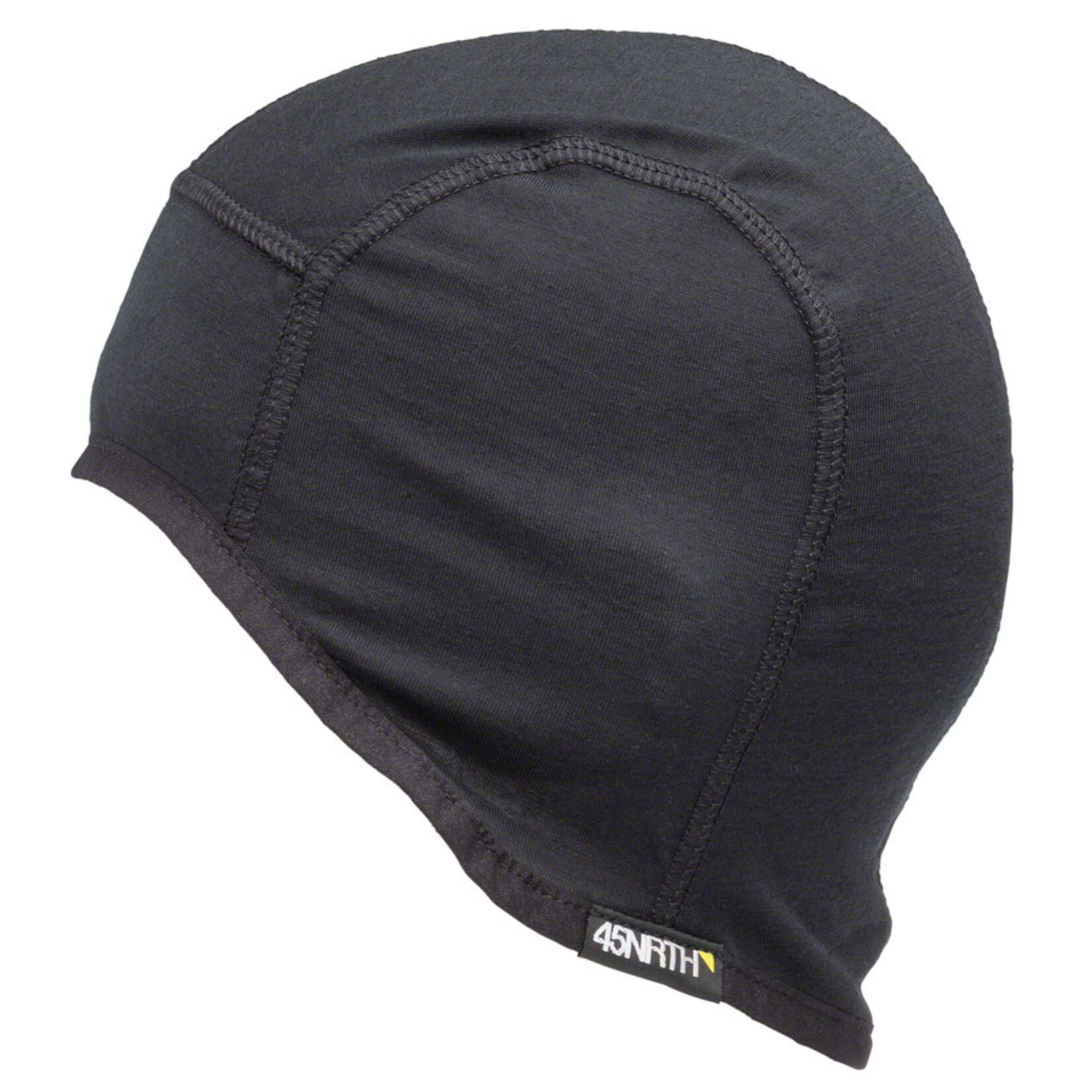 45NRTH 45NRTH Stavanger Lightweight Wool Cycling Cap Hat - Black, Large/X-Large