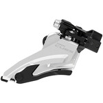 Shimano Shimano CUES FD-U4000-M Front Derailleur - 9/10-Speed, Double, Side Swing, Mid Clamp Mount, 36/40t Max, Black/Silver