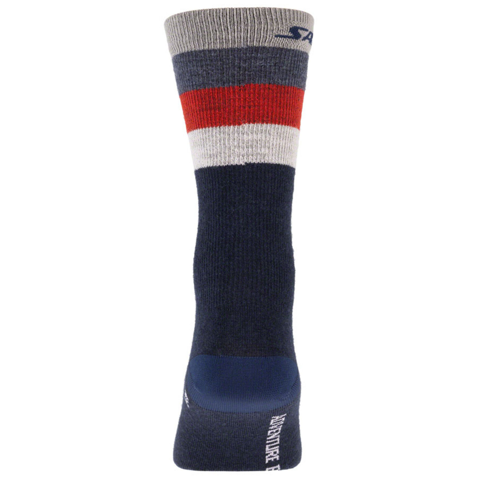 Salsa Salsa Arctica Wool Socks - Denim, w/Stripes, Small/Medium