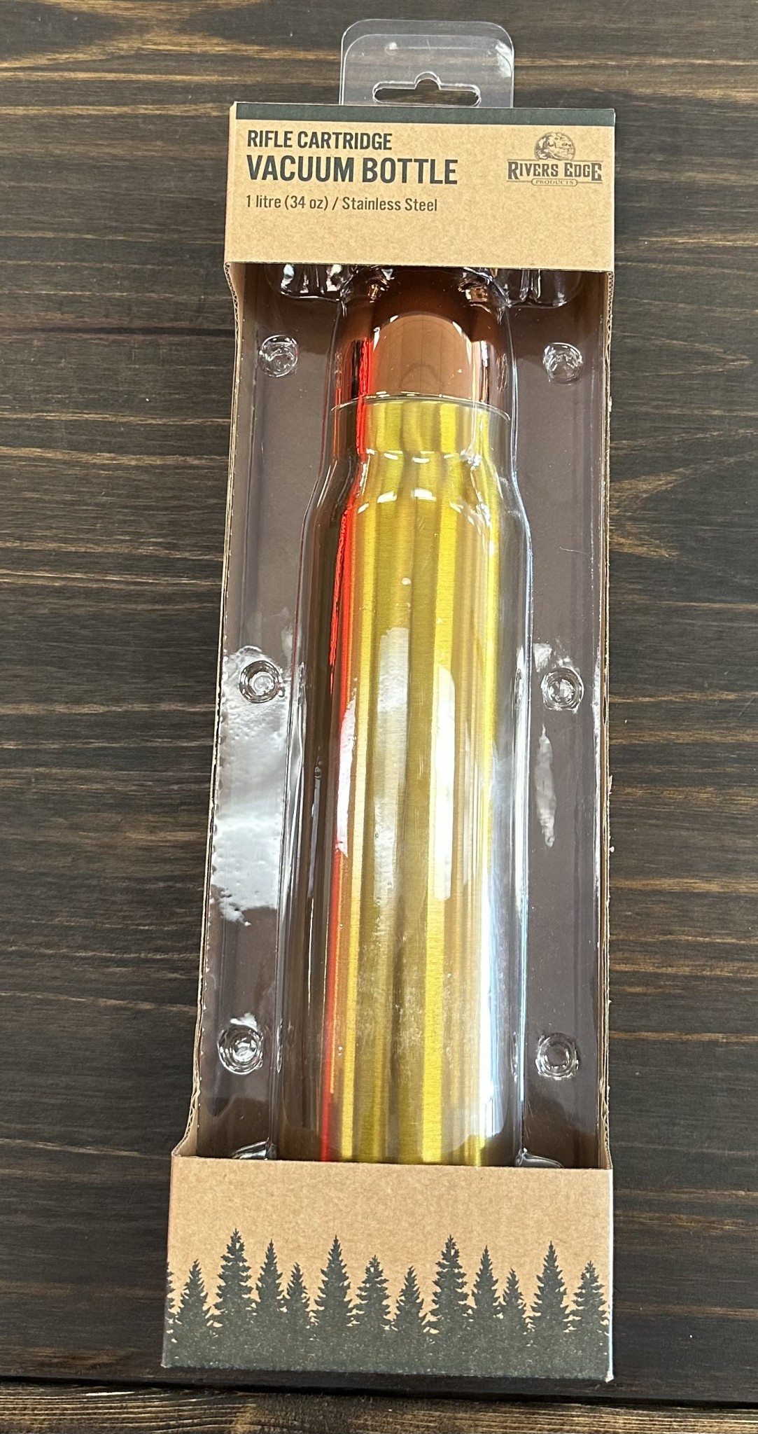 Vacuum Bottle Rifle Cartridge 1000ML Ammo Outlet