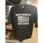 Ammo Outlet Ban Idiots Not Guns Black Shirt 3X