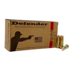 Defender Ammo Defender 38 Special 158 grain Flat Nose 50 Round Box