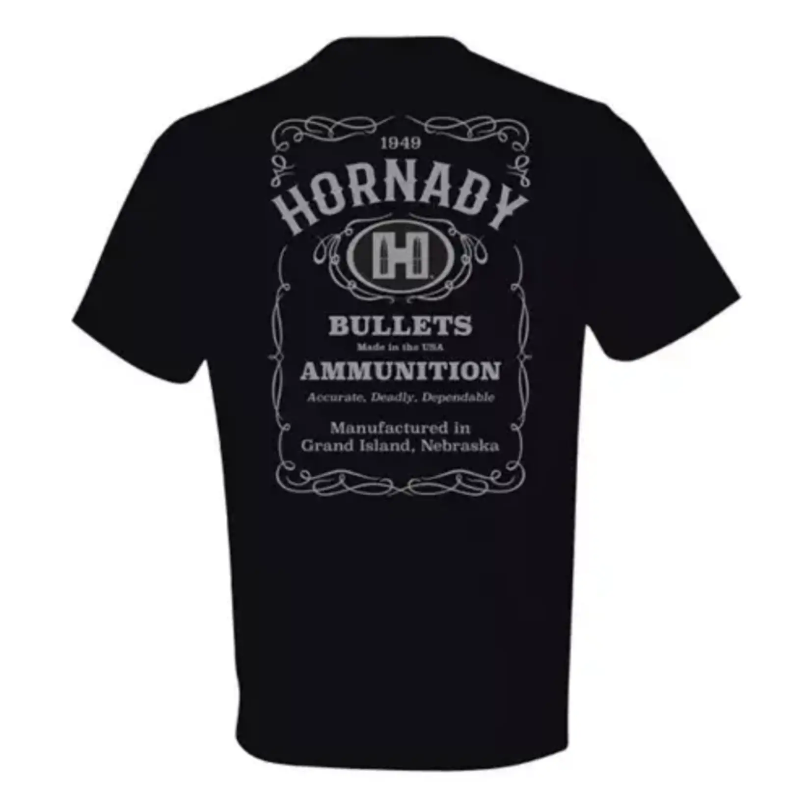 Hornady Hornady Label T-Shirt Black L