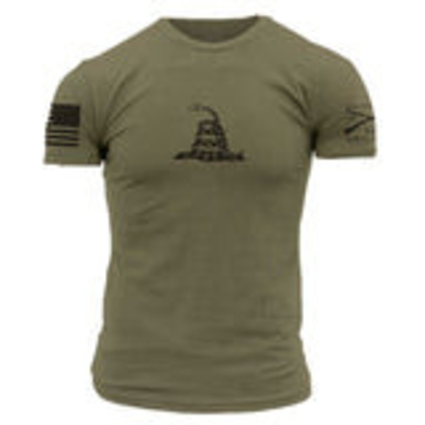 Grunt Style Grunt Style Gadsden Basic Military Green Shirt XL