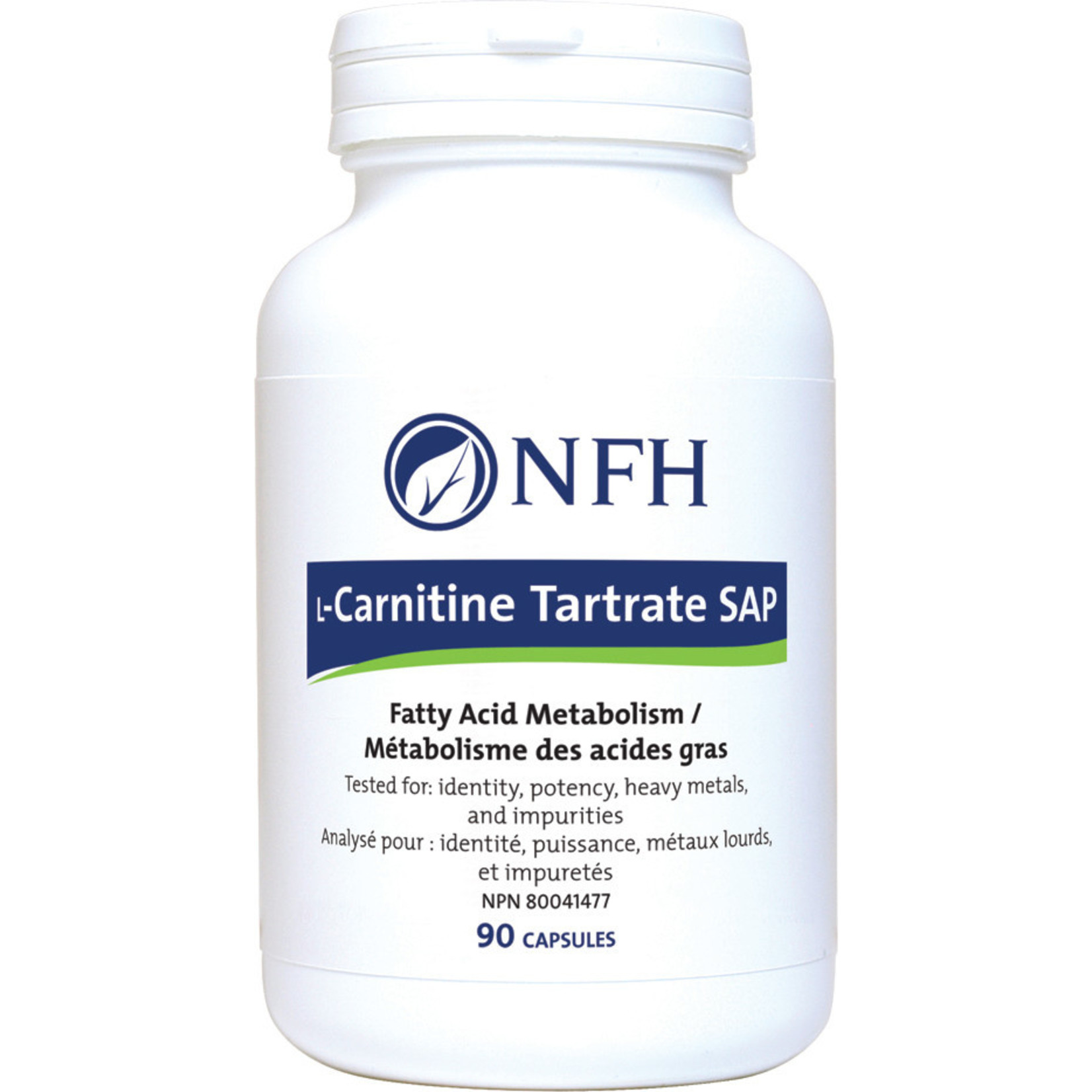 NFH NFH L-CARNITINE TARTRATE SAP (500MG) 90 VEGICAPS