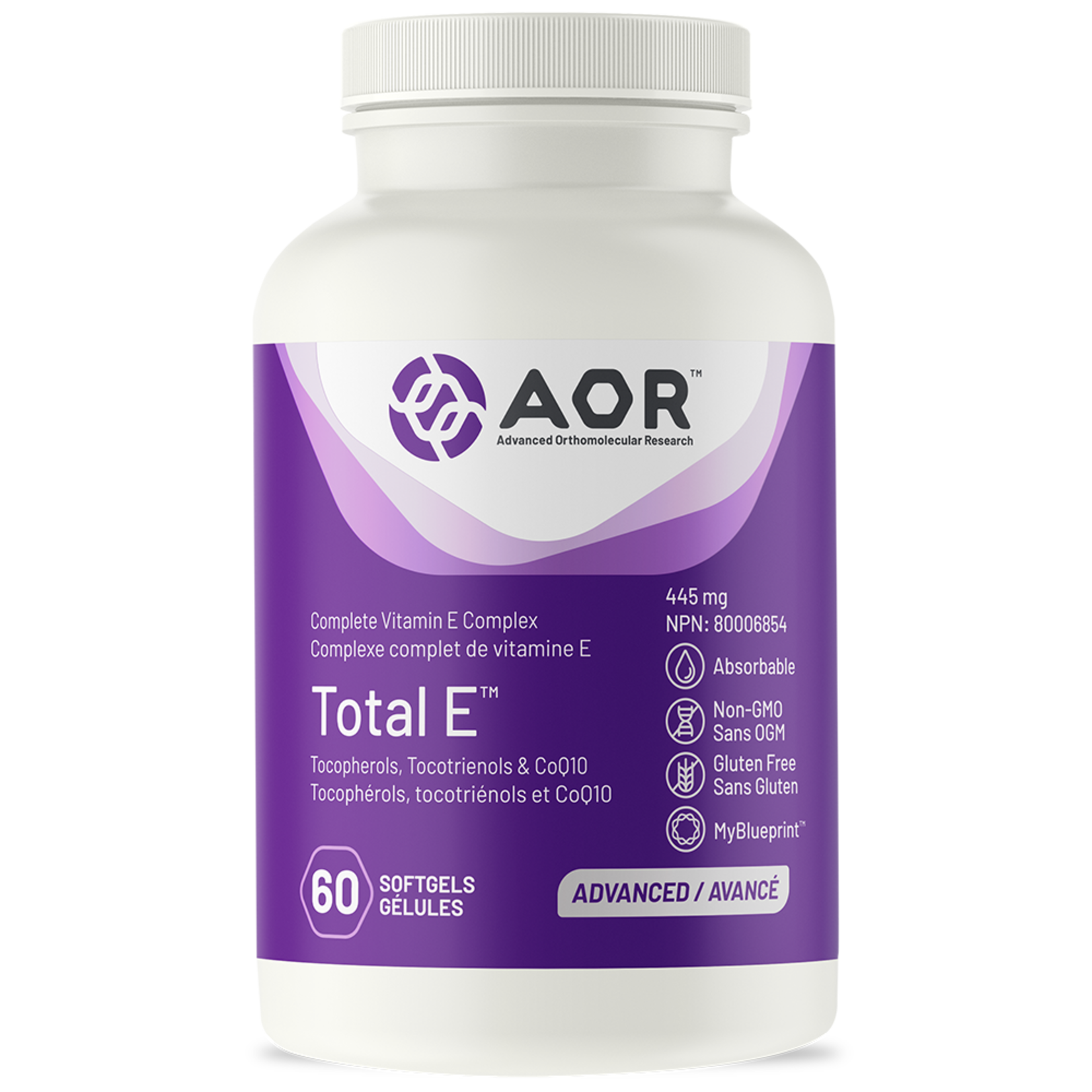 AOR AOR TOTAL E 445MG 60 VEGICAPS