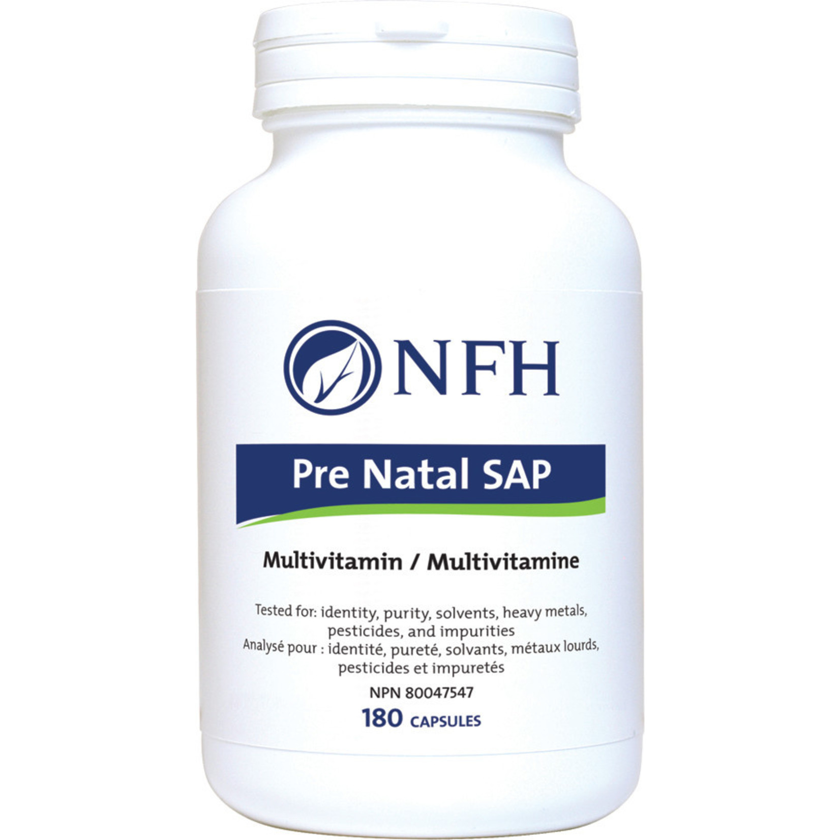 NFH NFH PRENATAL SAP 180 CAPS