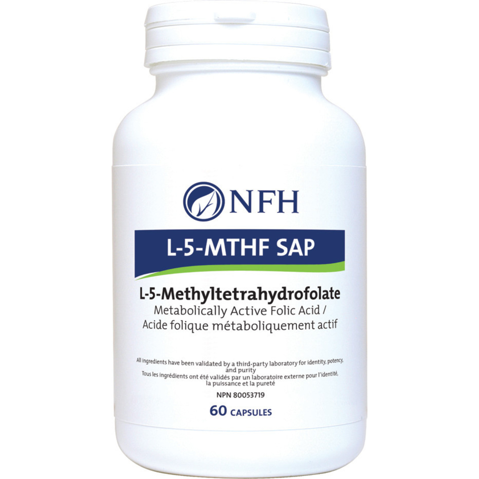 NFH NFH L-5-MTHF SAP (1MG) 60 VEGICAPS