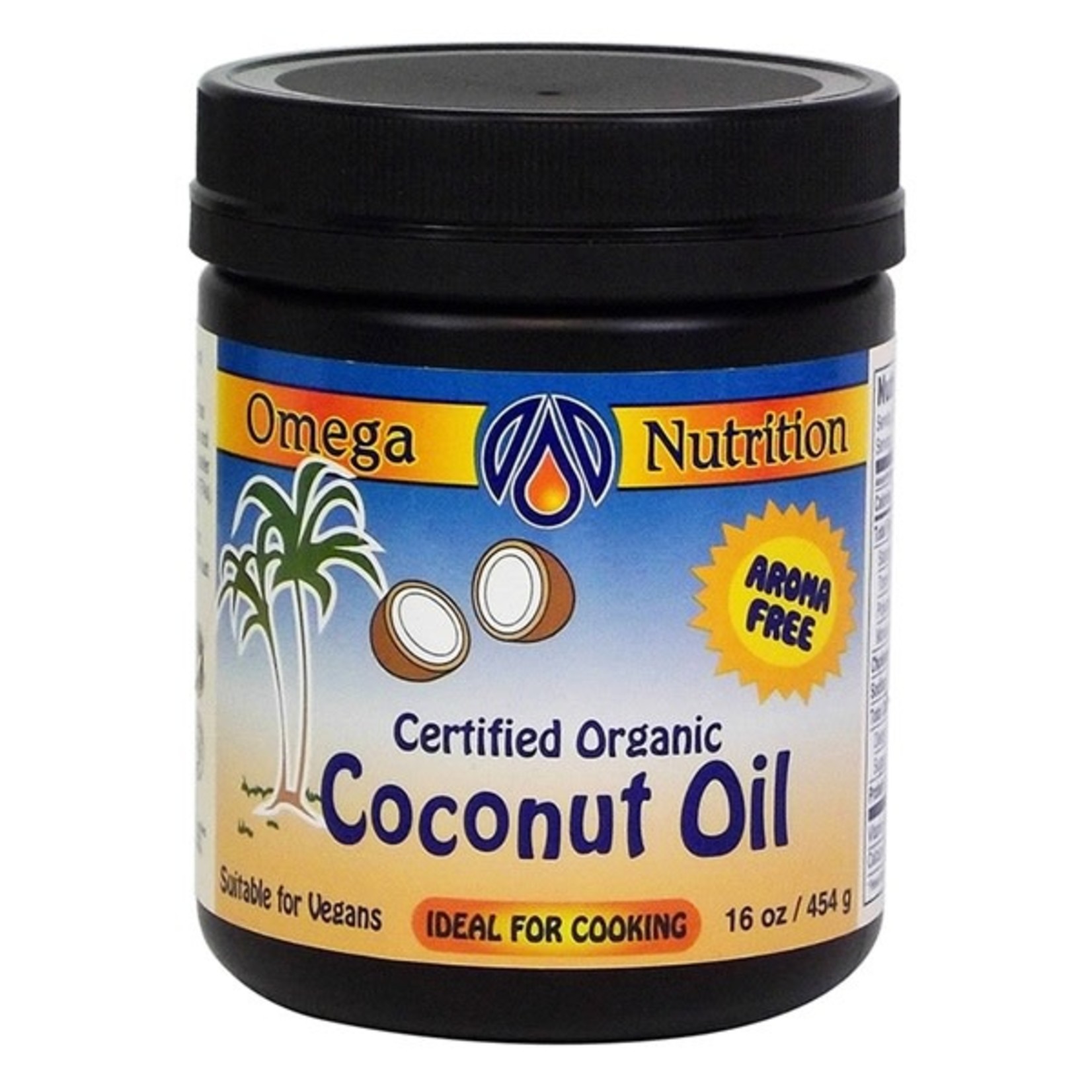 OMEGA NUTRITION OMEGA NUTRITION COCONUT OIL 16OZ/454G