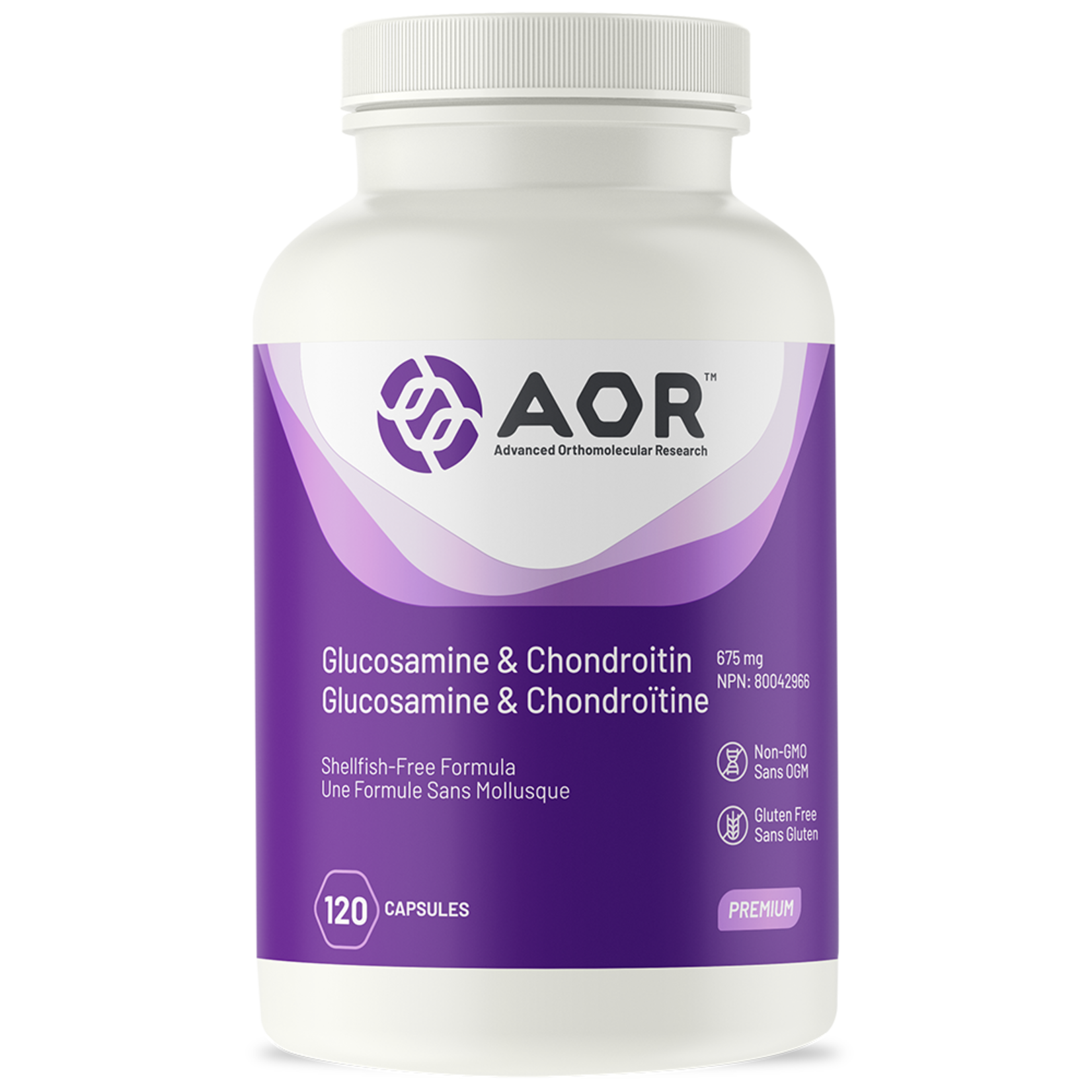 AOR AOR GLUCOSAMINE & CHONDROITIN 120 CAPS