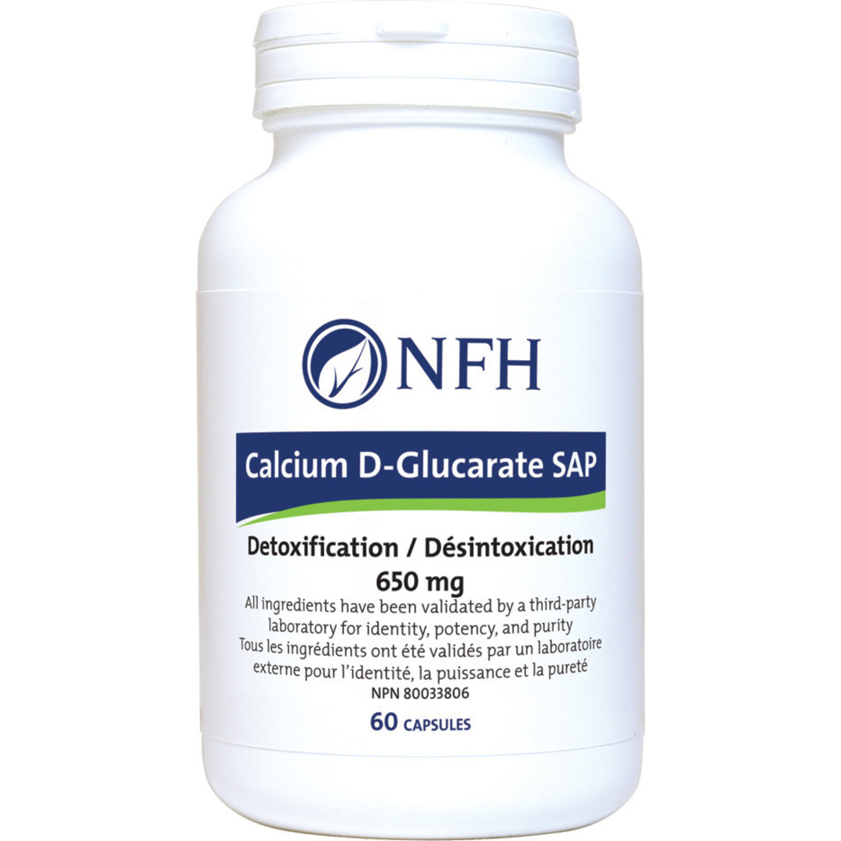 NFH NFH CALCIUM D-GLUCARATE SAP 60 VEGICAPS