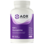 AOR AOR MSM + GLUCOSAMINE 100 VEGICAPS