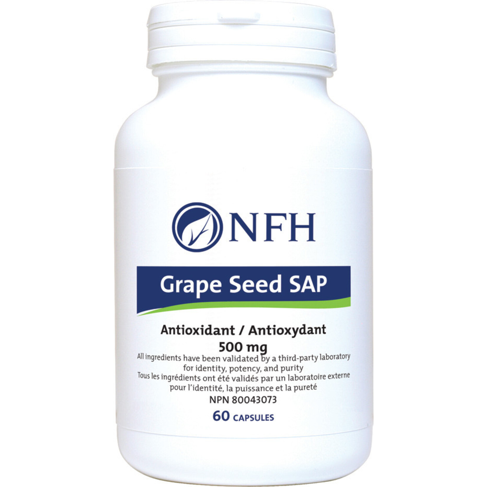 NFH NFH GRAPE SEED SAP (500MG) 60 VEGICAPS