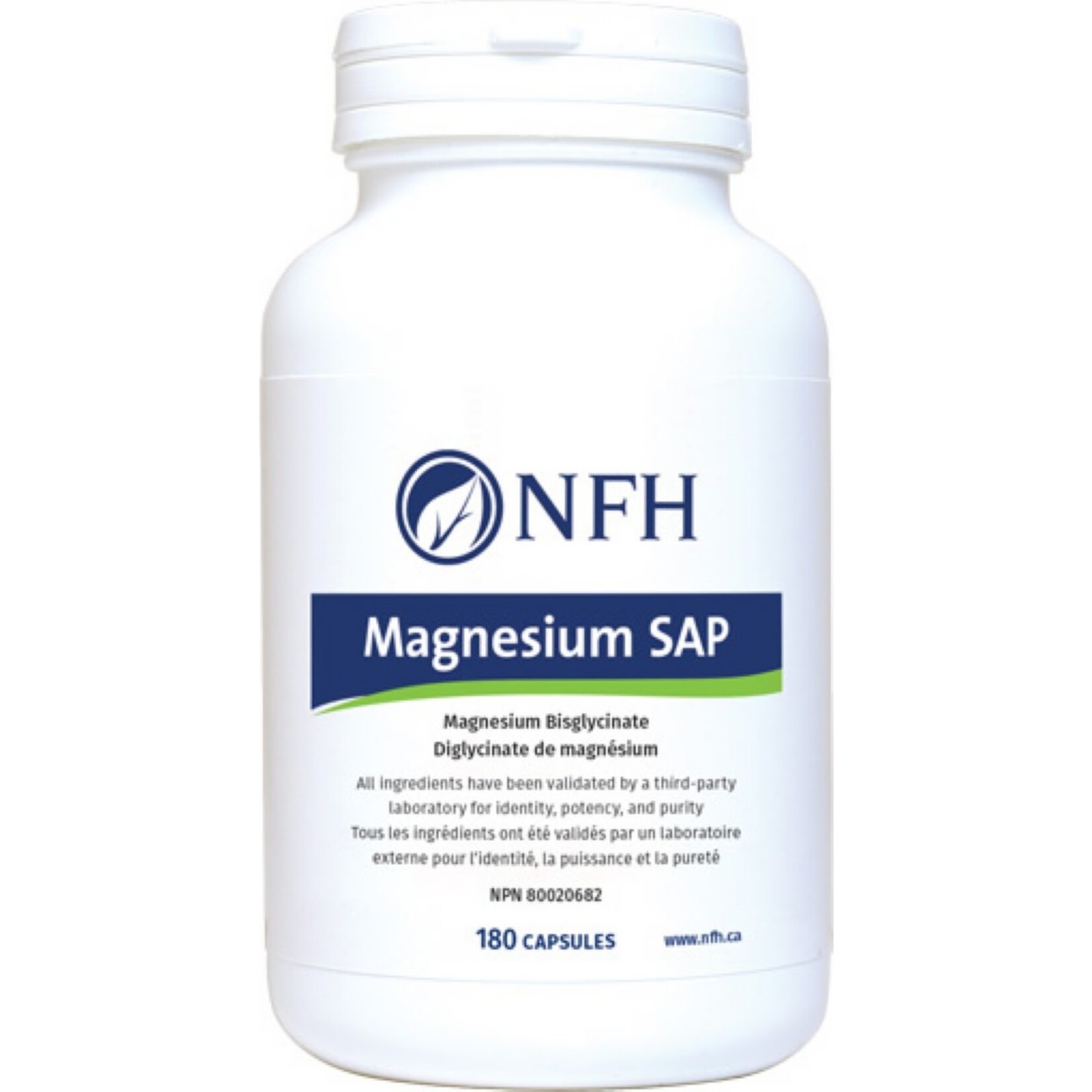 NFH NFH MAGNESIUM SAP 150MG (GLYCINATE) 180 VEGICAPS