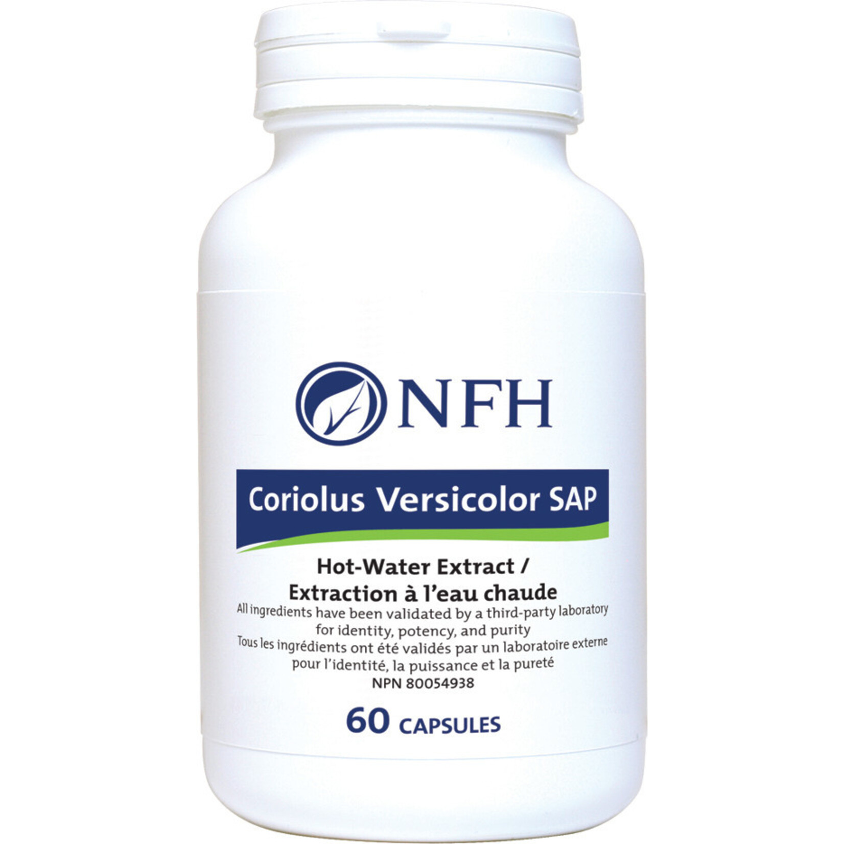 NFH NFH CORIOLUS VERSICOLOR SAP (TURKEY TAIL) (500MG) 60 VEGICAPS