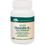 GENESTRA GENESTRA ACTIVE CHEWABLE B12 WITH L-METHYLFOLATE 60 CHEWABLE TABS