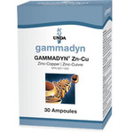 UNDA UNDA GAMMADYN ZN-CU 30 AMPOULES