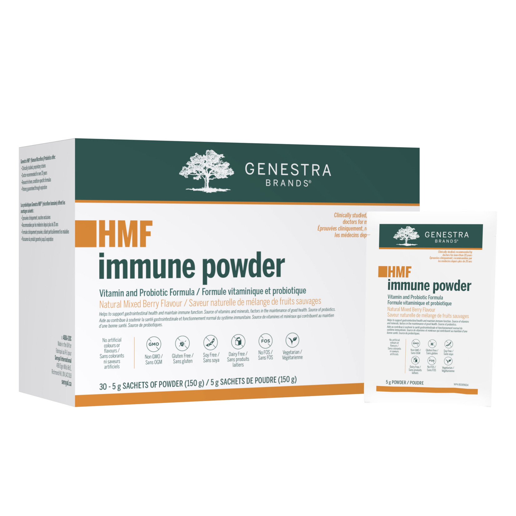 GENESTRA GENESTRA HMF IMMUNE POWDER 30 SACHETS