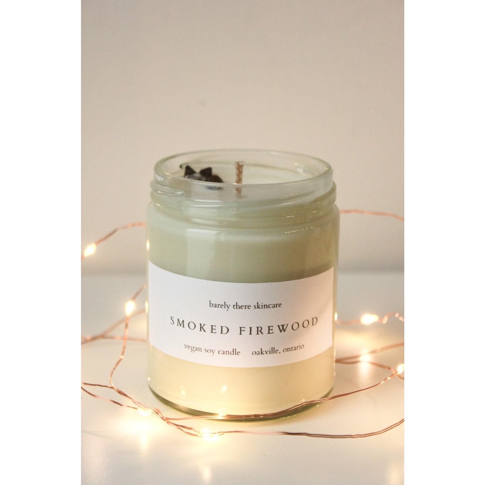BARELY THERE SKINCARE BARELY THERE SMOKED FIREWOOD CANDLE