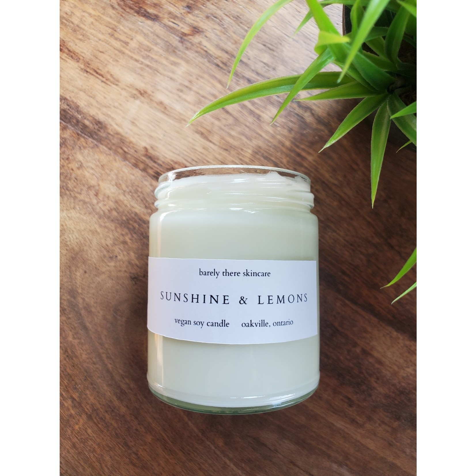 BARELY THERE SKINCARE BARELY THERE SUNSHINE & LEMONS CANDLE