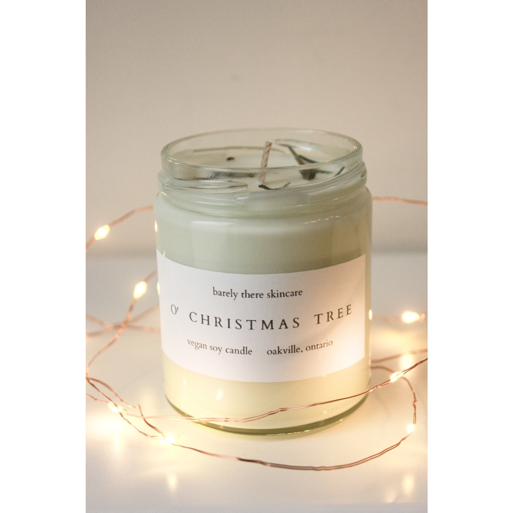 BARELY THERE SKINCARE BARELY THERE O' CHRISTMAS TREE CANDLE