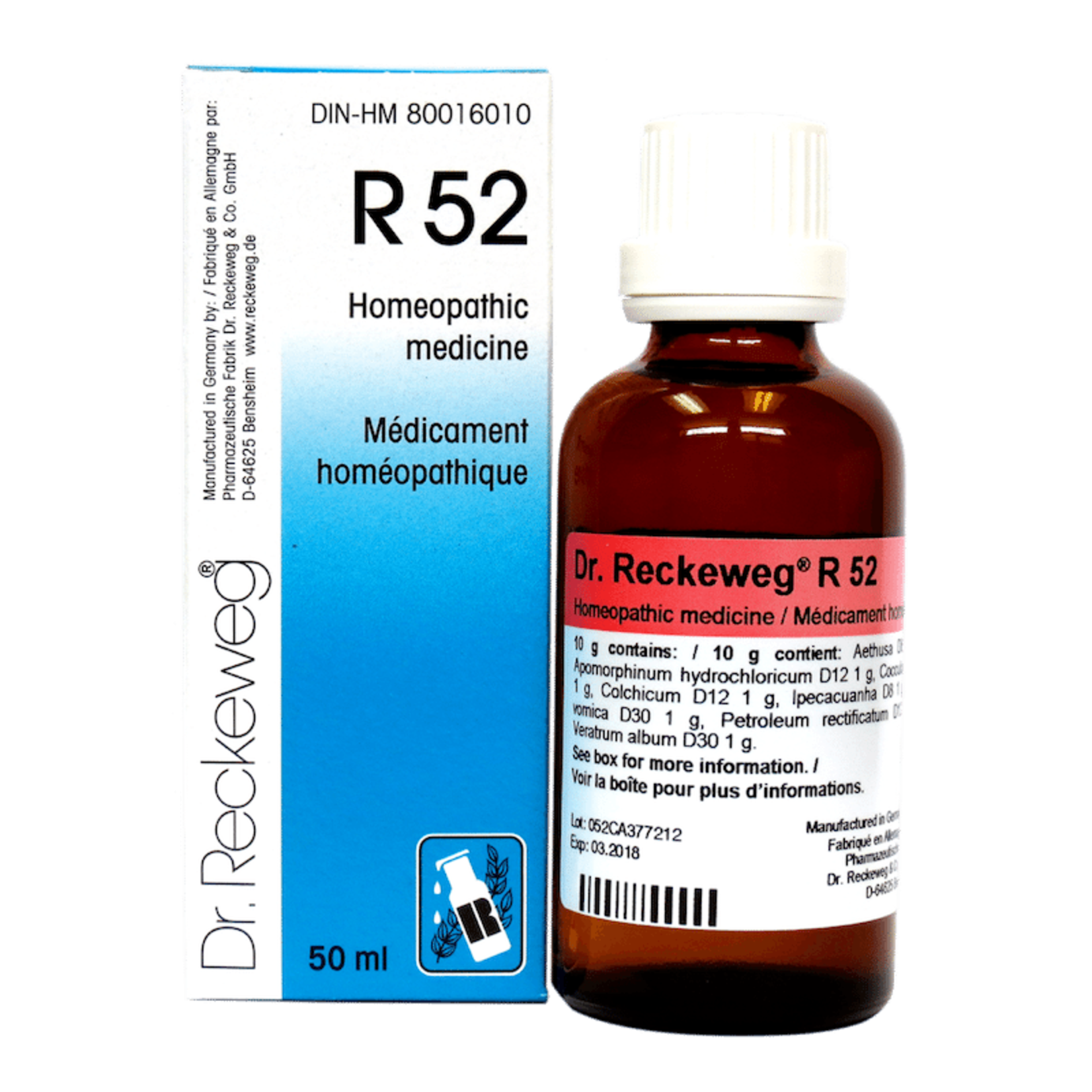 RECKEWEG RECKEWEG R52 50ML