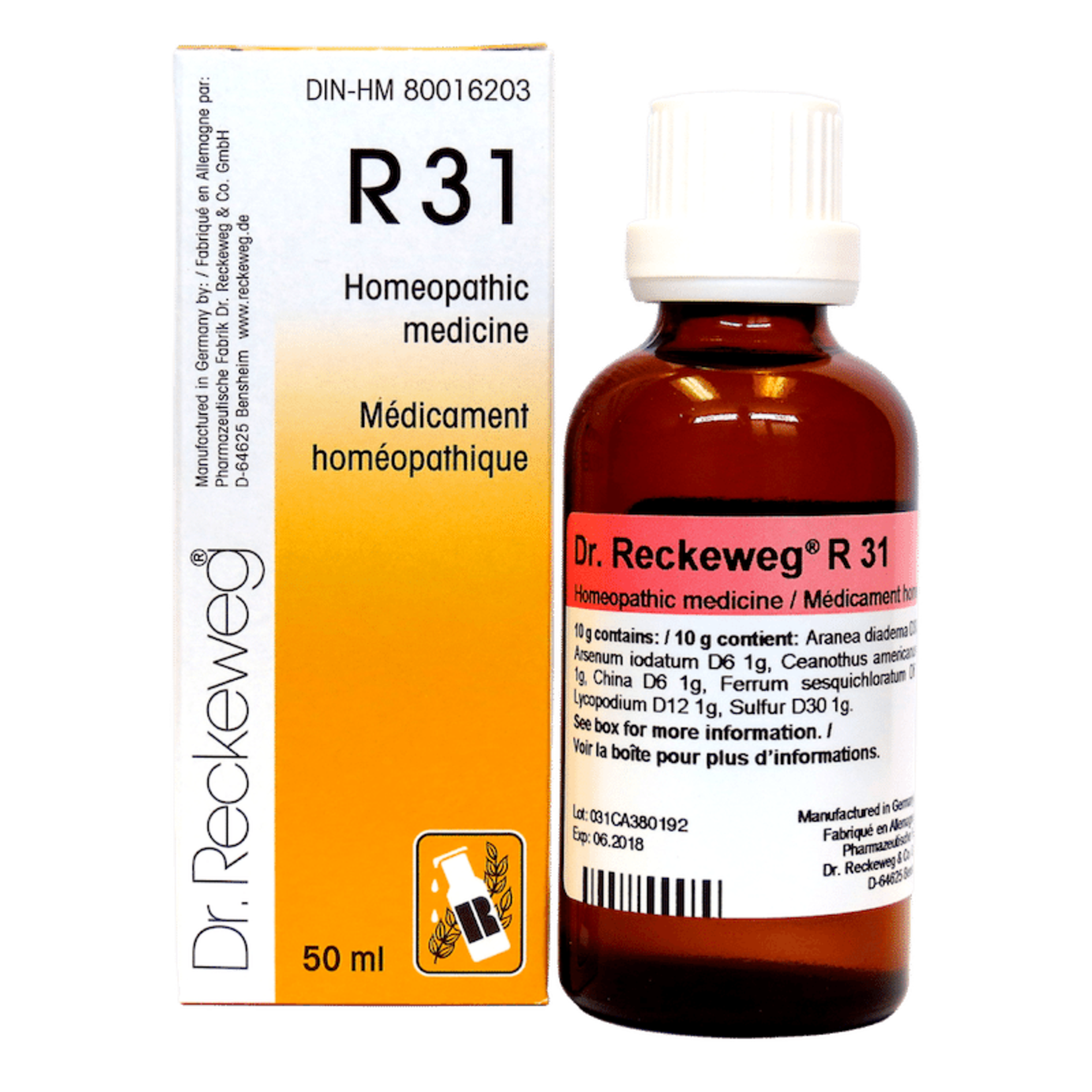 RECKEWEG RECKEWEG R31 50ML