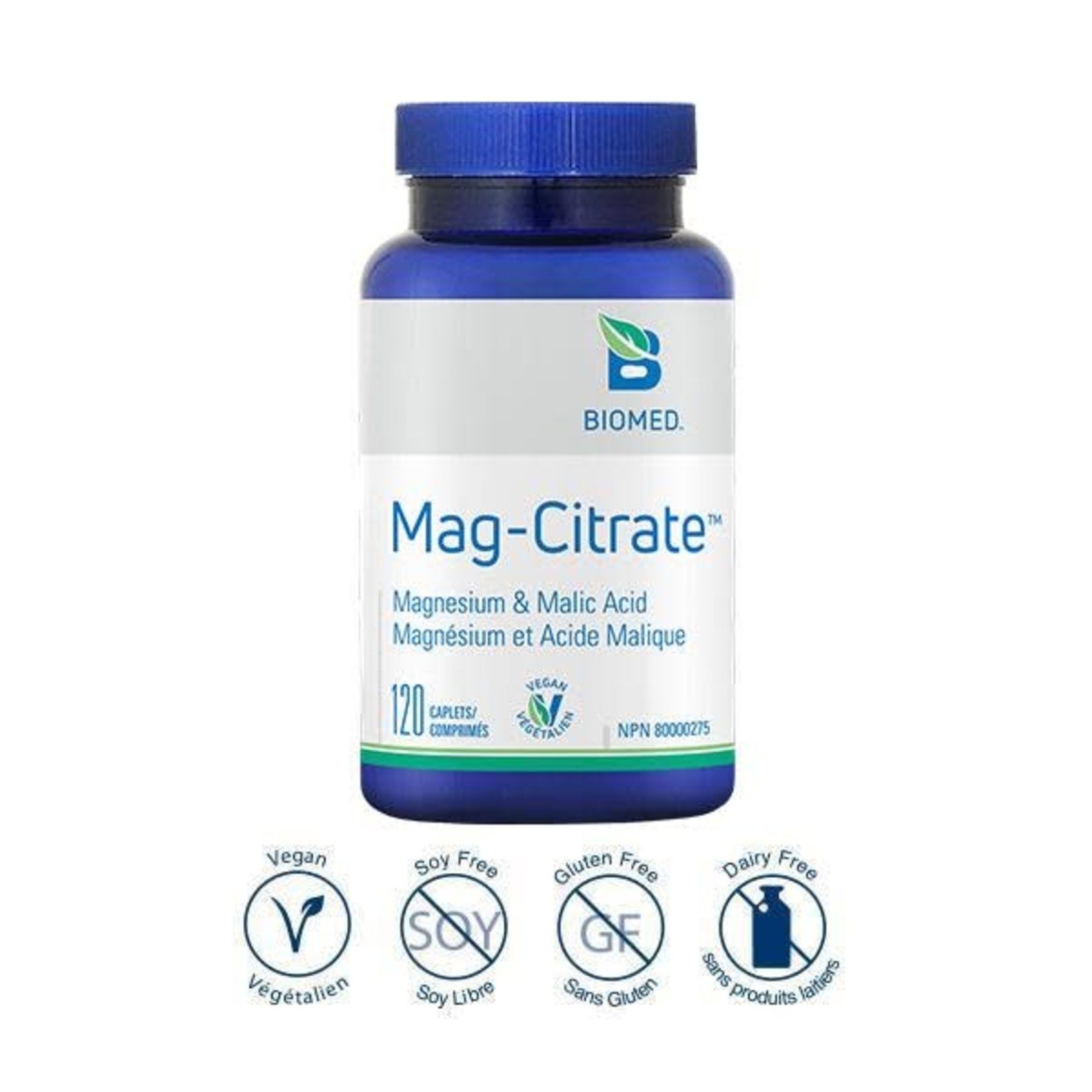 BIO MED BIO MED MAG-CITRATE 120CAP