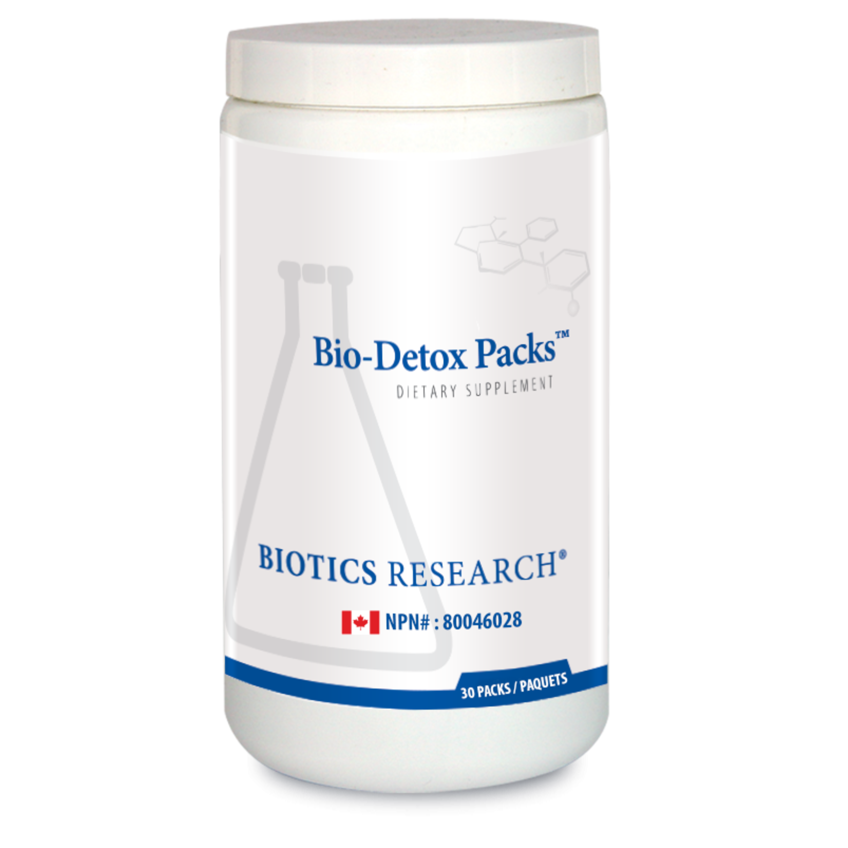 BIOTICS RESEARCH BIOTICS RESEARCH BIO-DETOX PACKS 30 PACKS