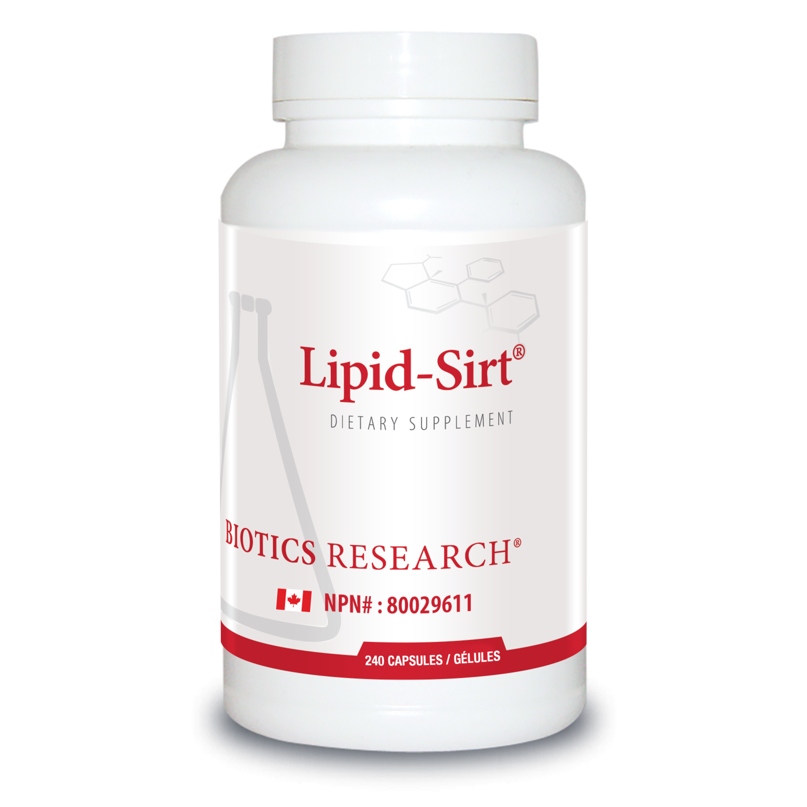 BIOTICS RESEARCH BIOTICS RESEARCH LIPID-SIRT 240 CAPS