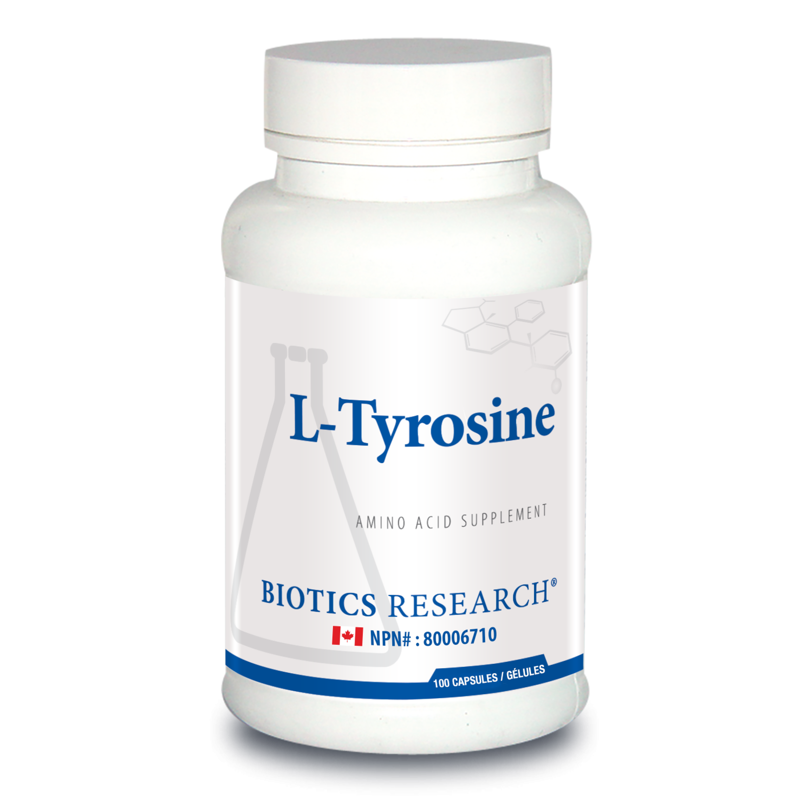 BIOTICS RESEARCH BIOTICS RESEARCH L-TYROSINE (550MG) 100 CAPS