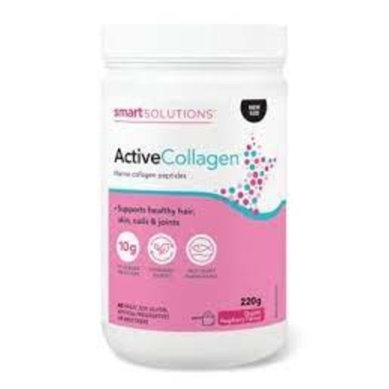 SMART SOLUTIONS SMART SOLUTIONS ACTIVE COLLAGEN (UNFLAVOURED) 220G