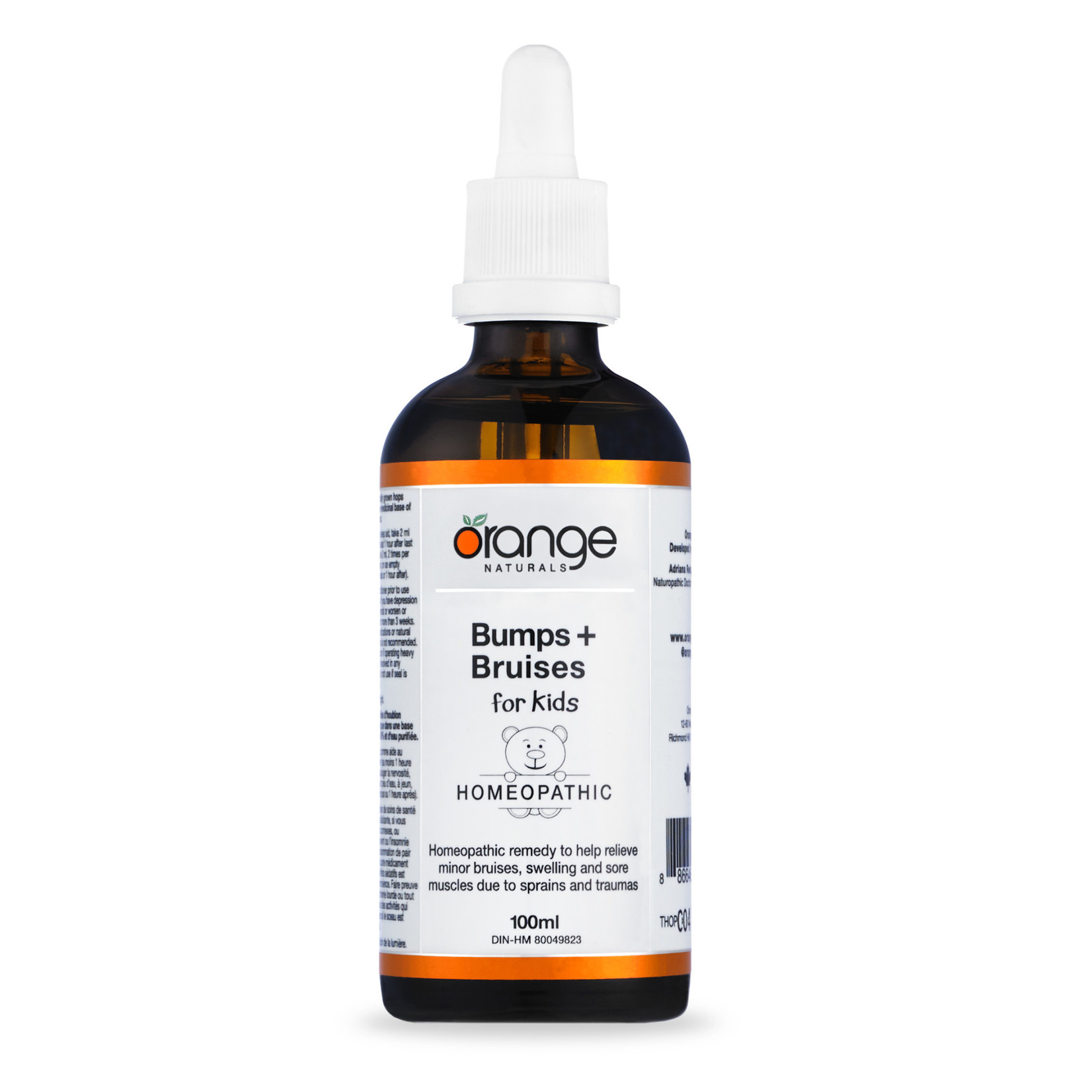 ORANGE NATURALS ORANGE BUMPS + BRUISES HOMEOPATHIC (KIDS) 100ML