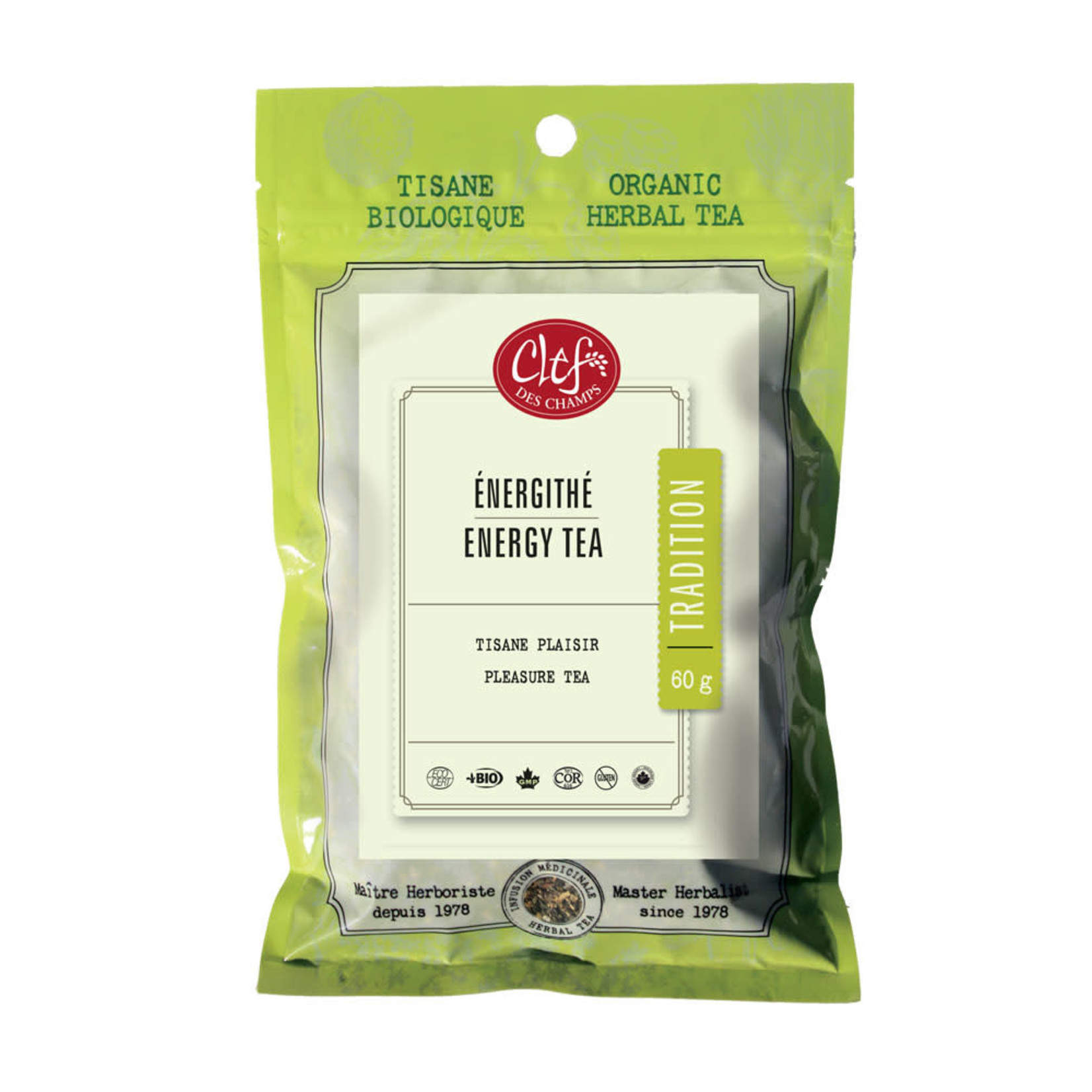 CLEF DES CHAMPS CLEF ENERGY TEA (ORGANIC) 60G