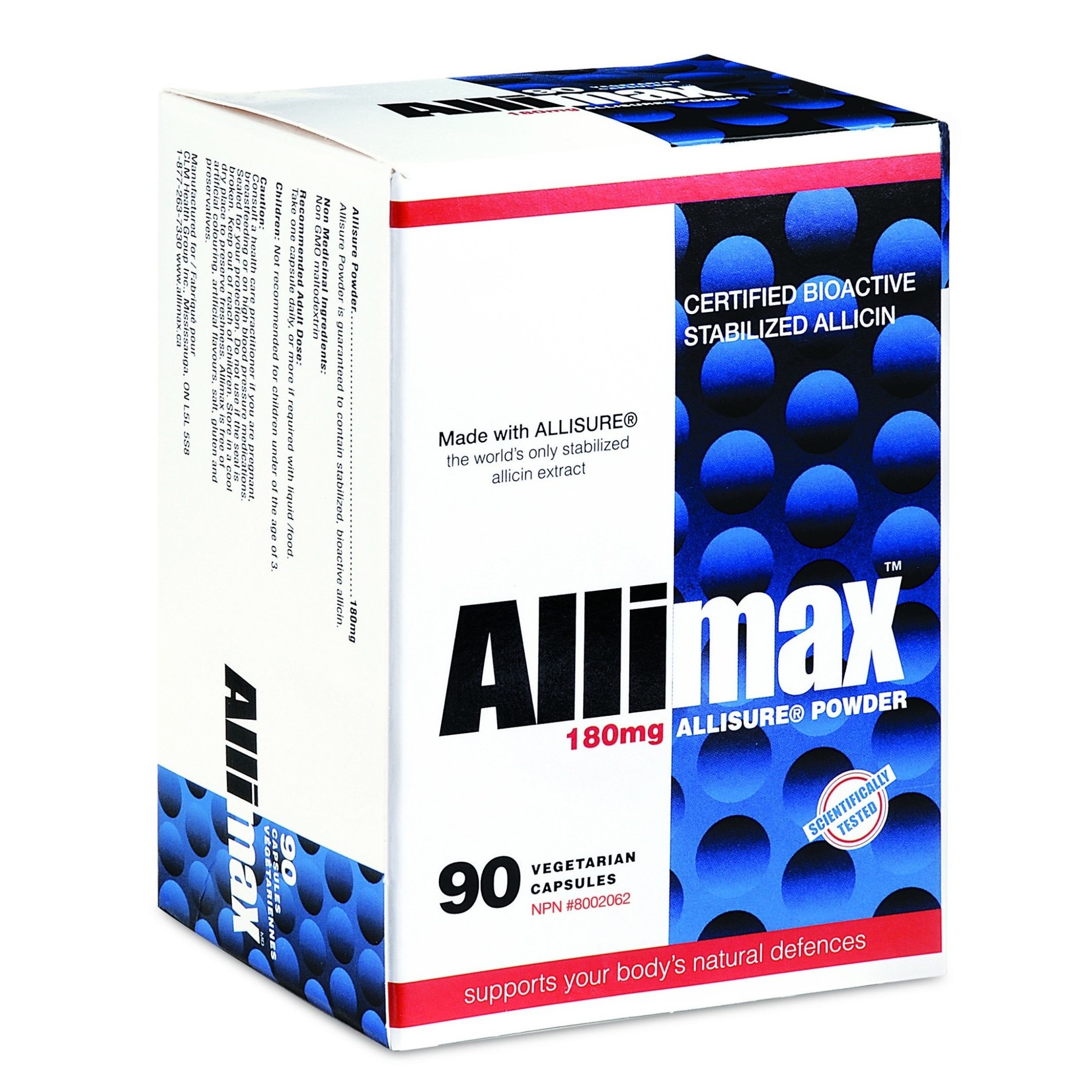 ALLIMAX ALLIMAX ALLIMAX GARLIC 90 VEGICAPS