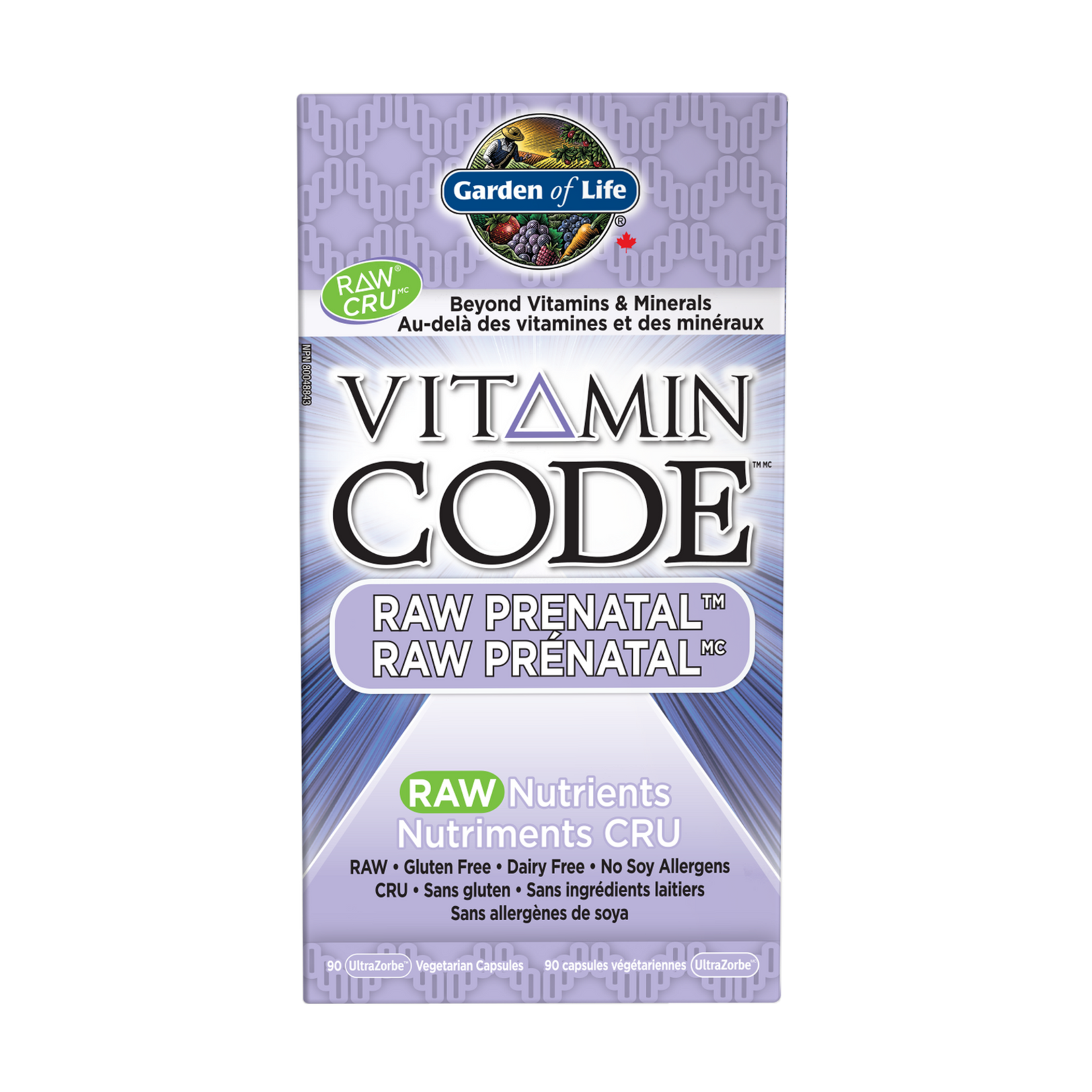 GARDEN OF LIFE GARDEN OF LIFE RAW PRENATAL 90 VCAPS