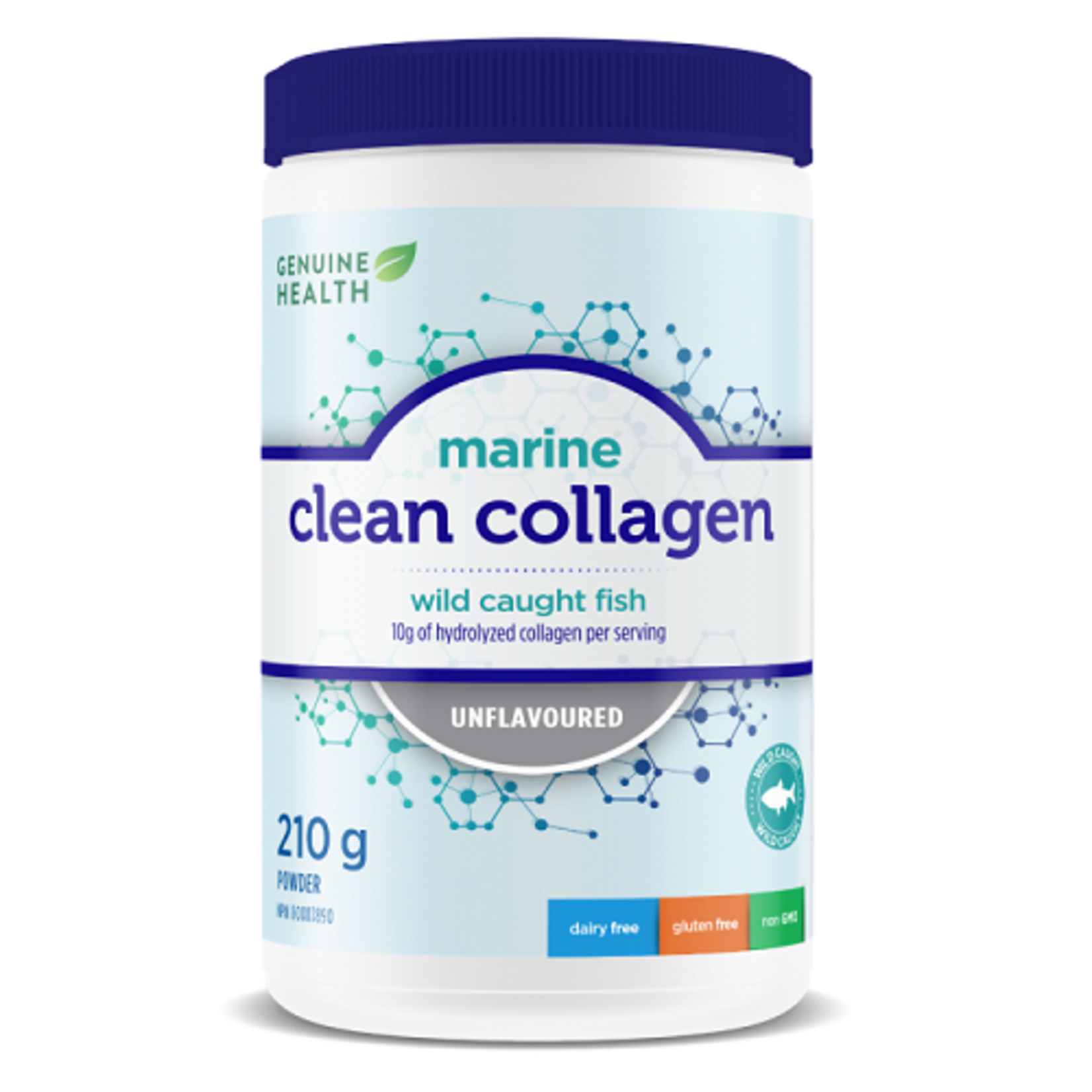 GENUINE HEALTH GENUINE HEALTH MARINE CLEAN COLLAGEN UNFLAVOURED (21 SERVINGS) 210G