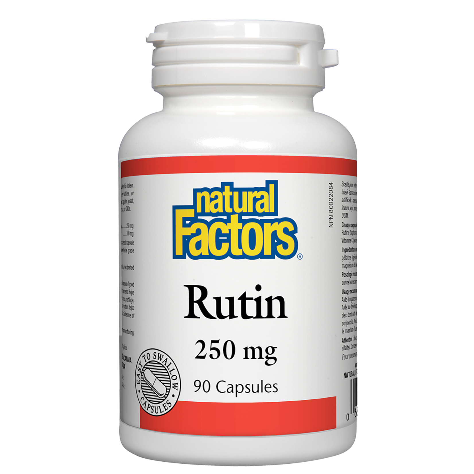 NATURAL FACTORS NATURAL FACTORS RUTIN 250MG 90 CAPS