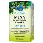 WHOLE EARTH & SEA WHOLE EARTH & SEA MEN'S MULTIVITAMIN & MINERAL 60 TABS