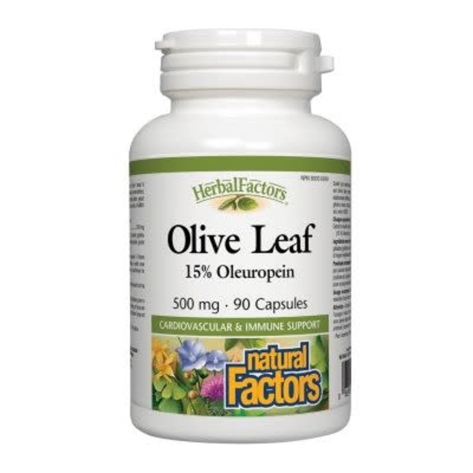 NATURAL FACTORS NATURAL FACTORS OLIVE LEAF 500MG
