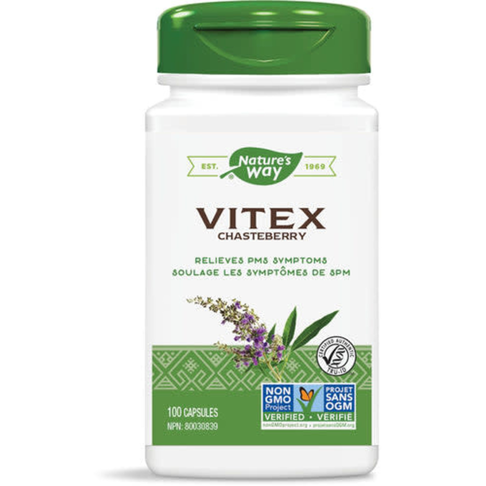 NATURES WAY NATURE'S WAY VITEX (CHASTE TREE) 100 VEGICAPS