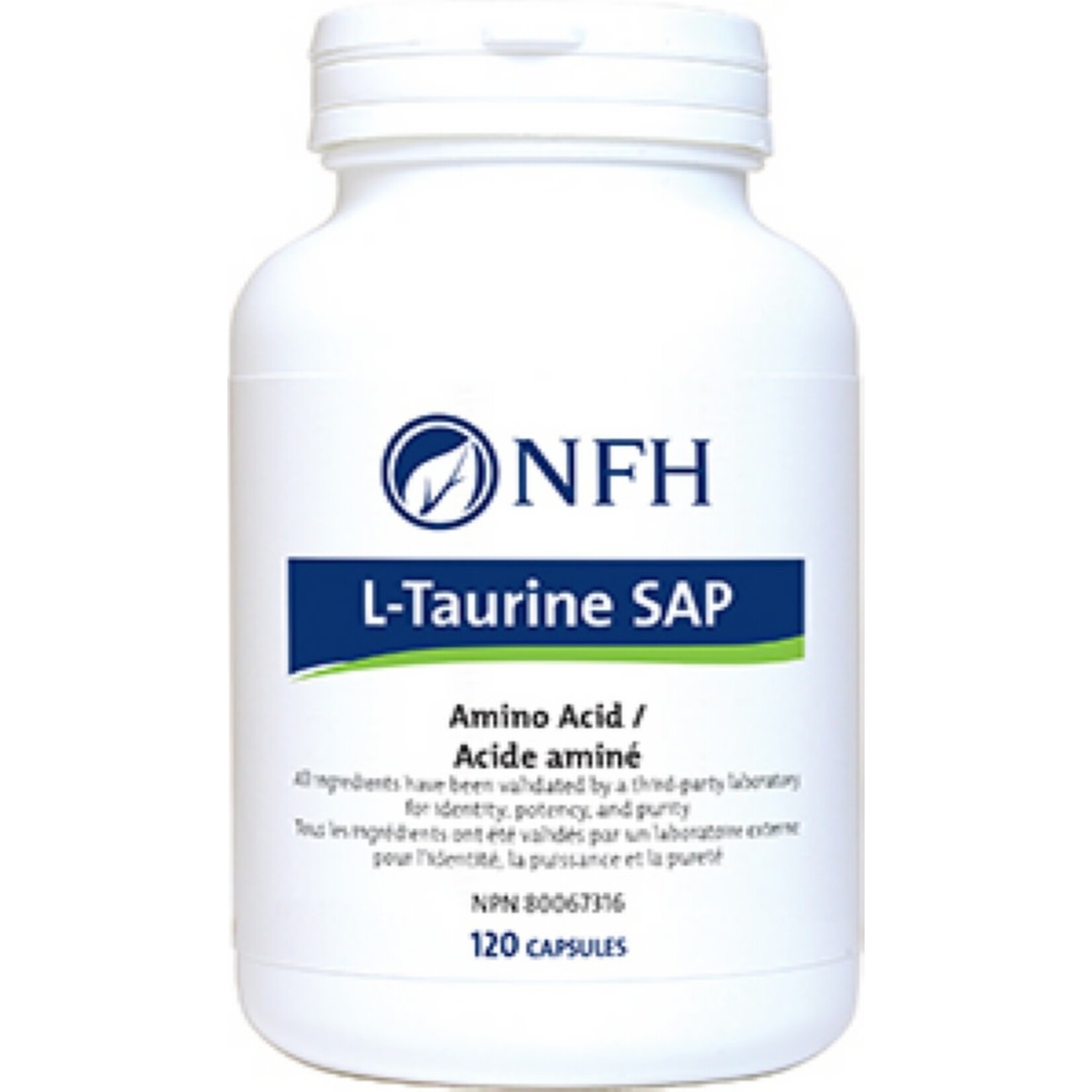 NFH NFH TAURINE SAP 750MG 120 CAPS