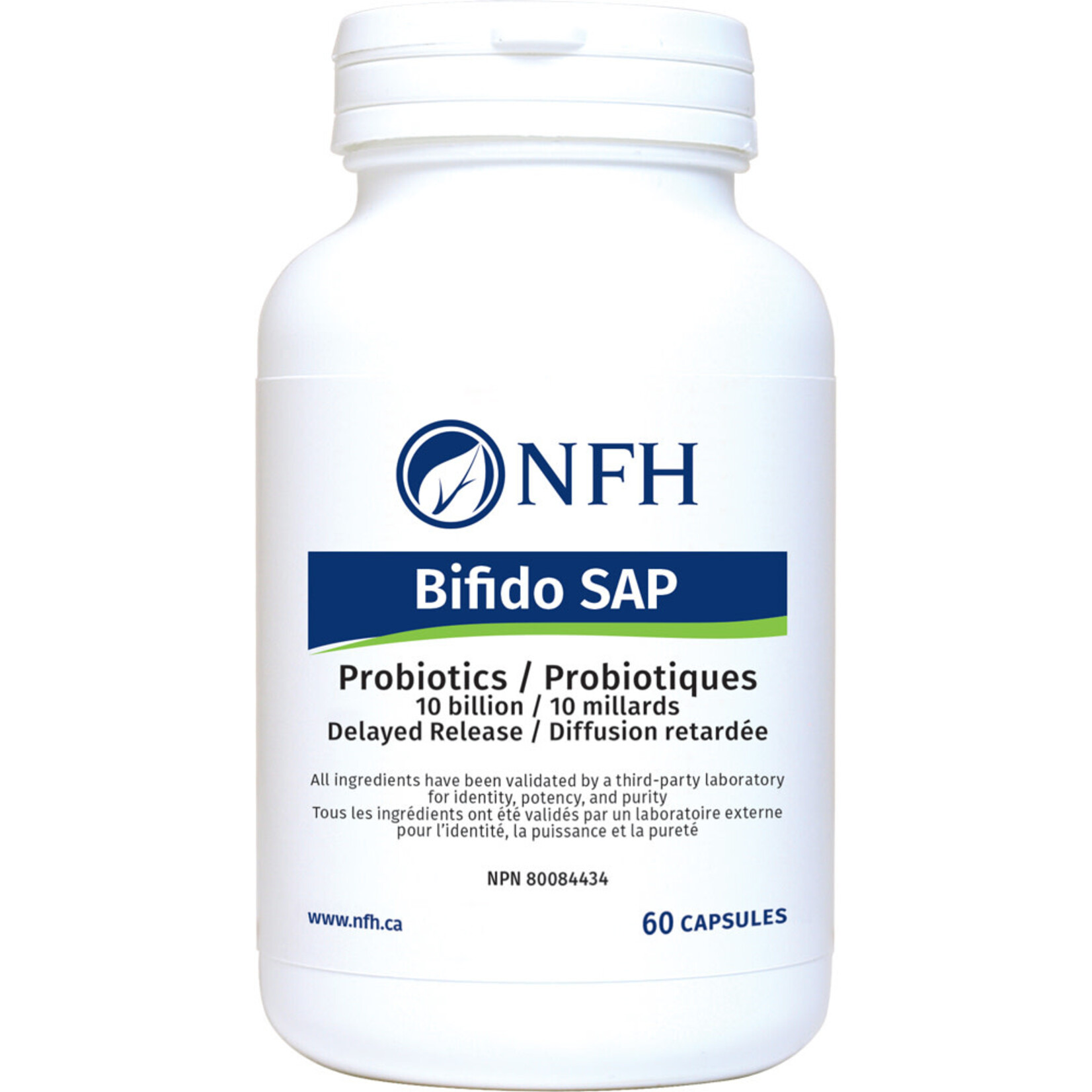NFH NFH BIFIDO SAP CAPSULES (10 BILLION) 60 VEGICAPS