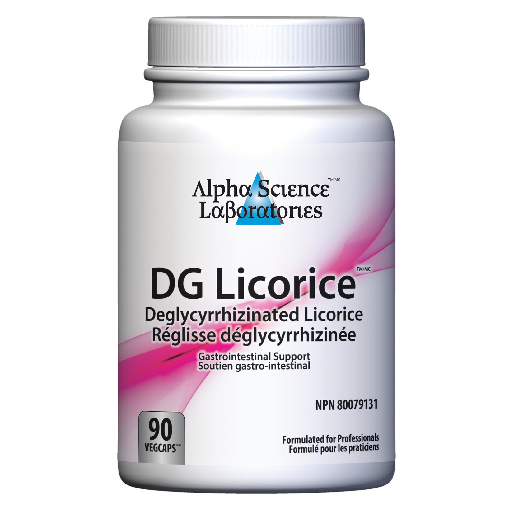 ALPHA SCIENCE LABORATORIES ALPHA SCIENCE LABS DG LICORICE 500MG 90 VEGICAPS