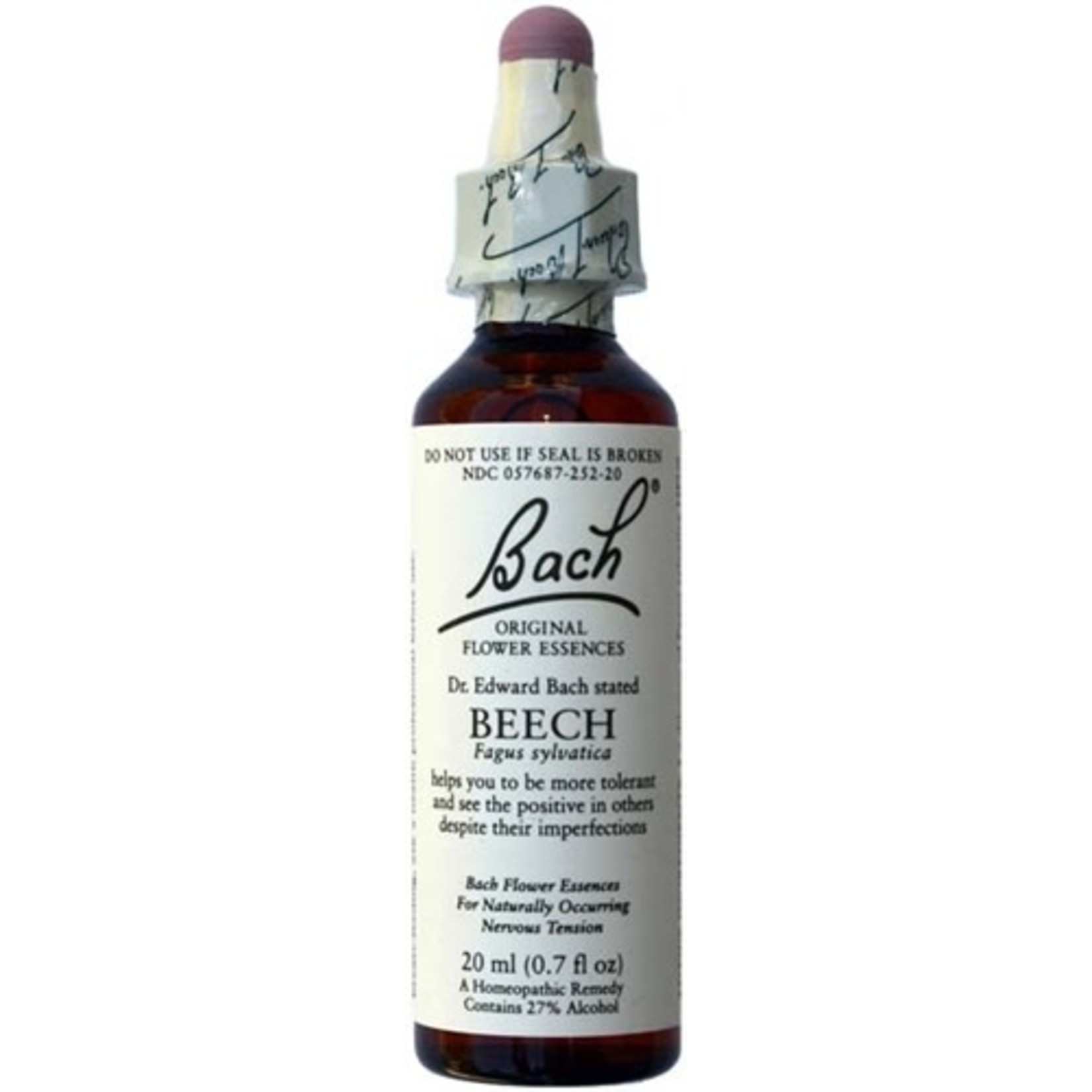 BACH FLOWER REMEDIES BACH FLOWER BEECH 20ML